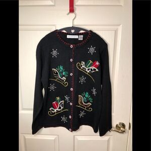 Victoria Jones Christmas sweater 